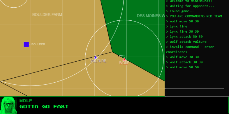 Hounds game screenshot